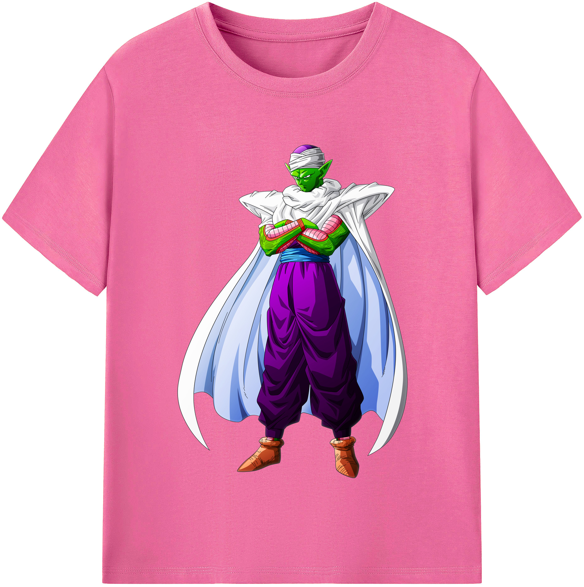 （画像用） ドラゴンボール ピッコロ DRAGON BALL Piccolo レディースカジュアルプリントTシャツ（綿100％）